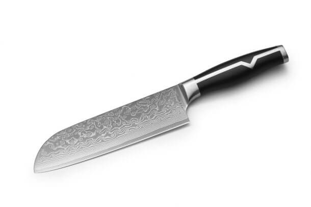 Eins der besten: das Kochling Santoku Messer im Test